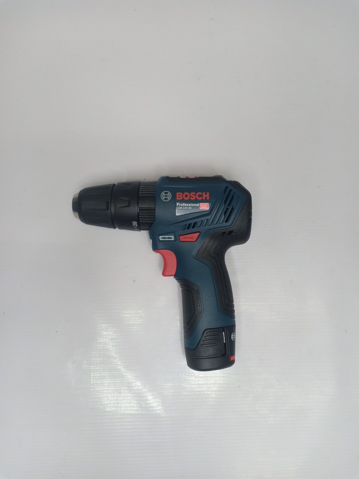 BOSCH GSB 12V-30 Professional Cordless Combi Impact Drill (Set with Batteries and Charger)