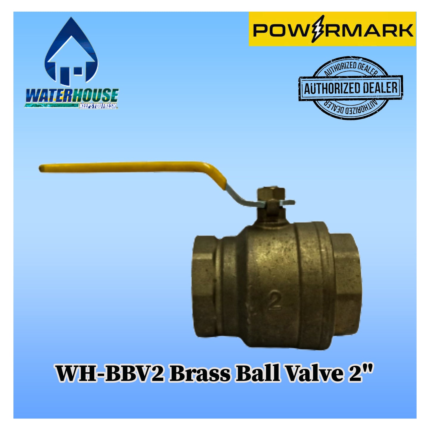 WATERHOUSE WH-BBV2 Brass Ball Valve 2