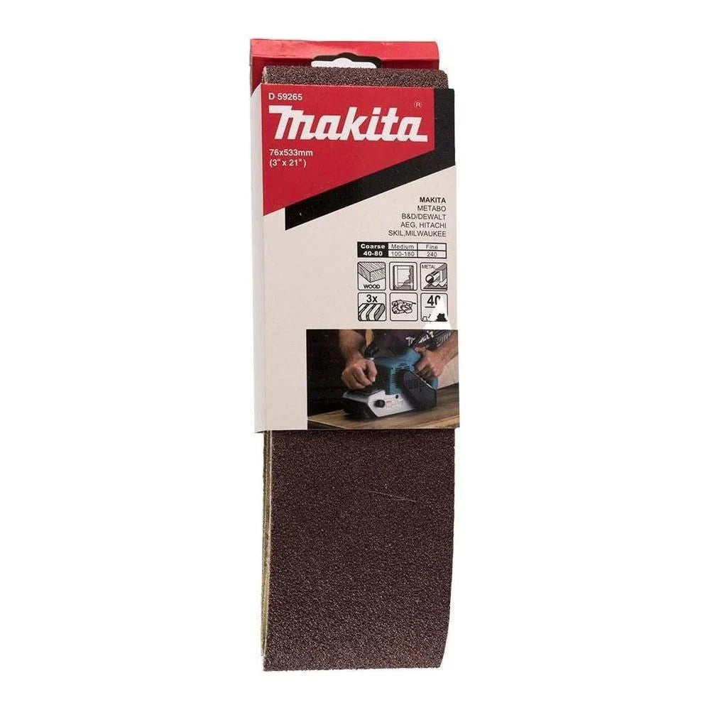 MAKITA D-59265 Abresive Sanding 40 Grit for Belt Sander