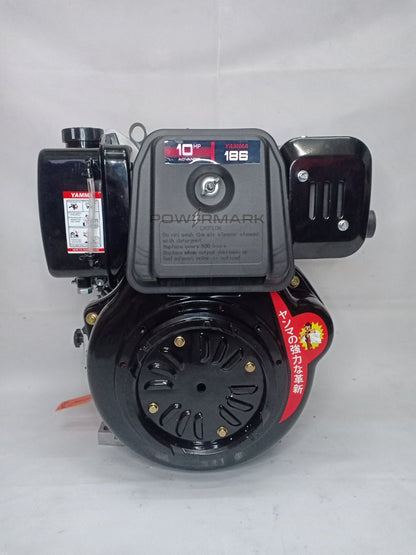 YAMMA Air Cooled Diesel Engine 10 HP (low-speed/reduction) 1800 rpm