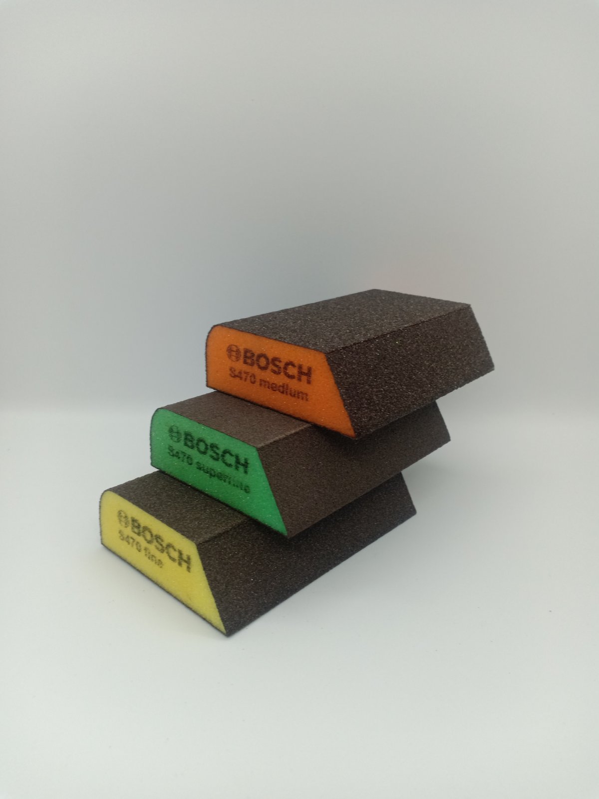 BOSCH 2608621252 Foam Abrasives Foam Set Profile (3 pcs.)