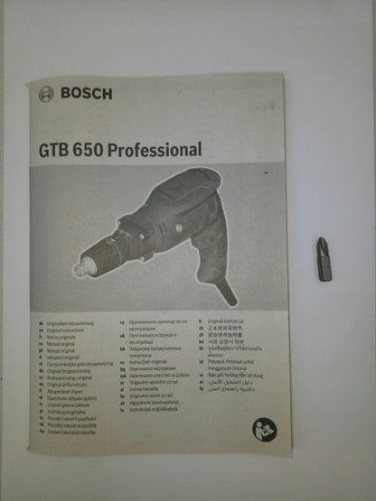 BOSCH GTB 650 Corded Screw Driver