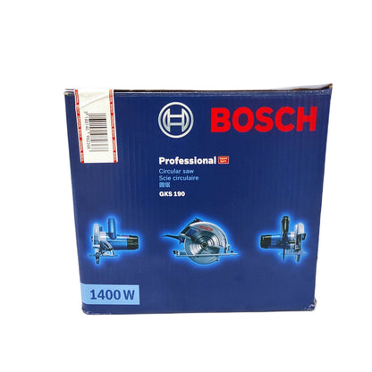 BOSCH GKS 190 Professional Circular Saw 1400W + Extra OptilineSawBlade for Wood 60T