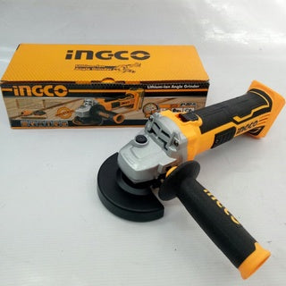 INGCO CAGLI1001 Lithium-Ion Angle Grinder 20V (BARETOOL)