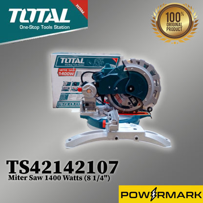 TOTAL TS42142107 Miter Saw 1400 Watts (8 1/4")