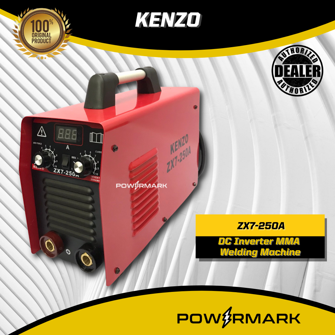 さわこ KENZO ZX7-250A DC Inverter MMA Welding Machine – Powermark