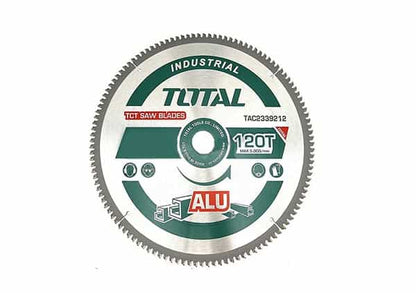 TOTAL TAC2339212 Industrial TCT Saw Blade 305mm x 30mm (120T) for Aluminum Cutting