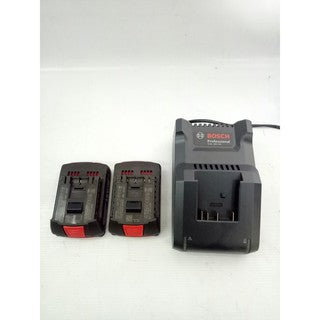 BOSCH 2x GBA 18V 2.0Ah + GAL 18V-40 Battery Pack Starter Kit 18V