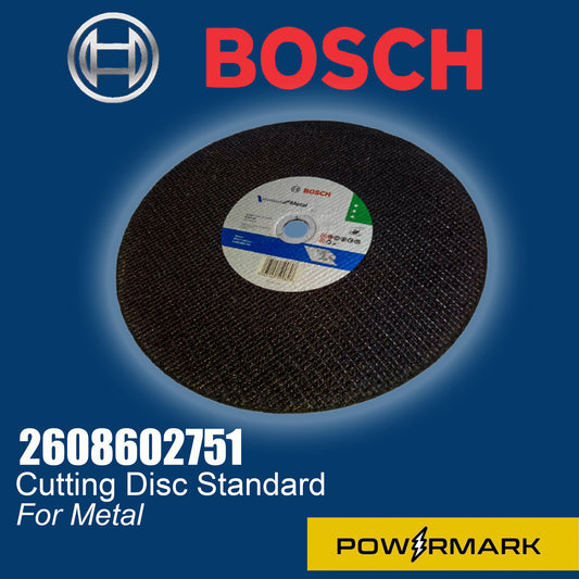 BOSCH 2608602751 Cutting Disc Standard For Metal