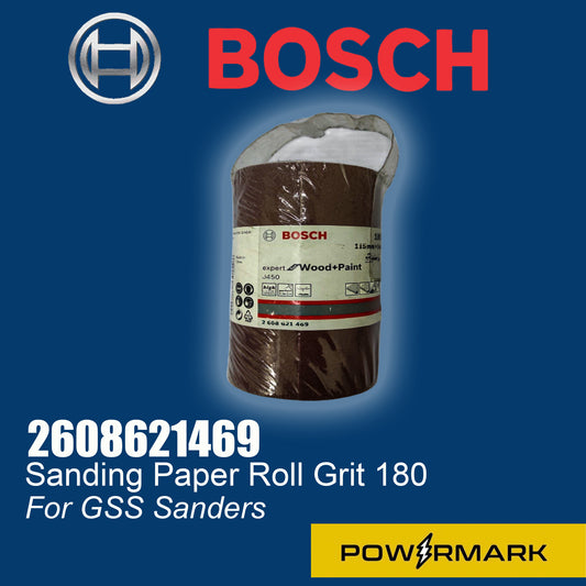 BOSCH 2608621469 Sanding Paper Roll Grit 180 for GSS Sanders