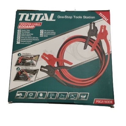 TOTAL PBCA16008 Booster Cable 600AMP