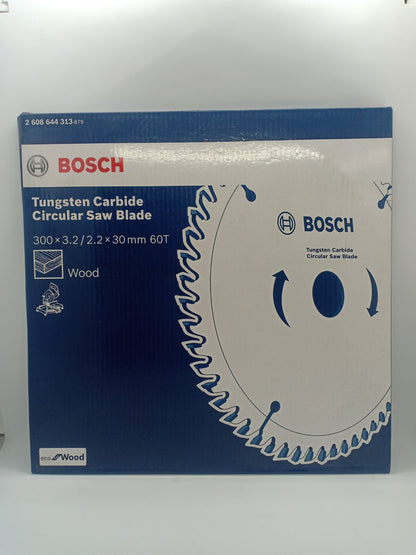 BOSCH 2608644313 Tungsten Carbide Circular Saw Blade for Wood 300 x 3.2 / 2.2 x 30 mm 60T