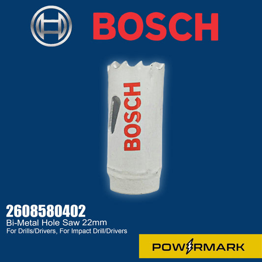 BOSCH 2608580402 Hole Saw BiM 22mm