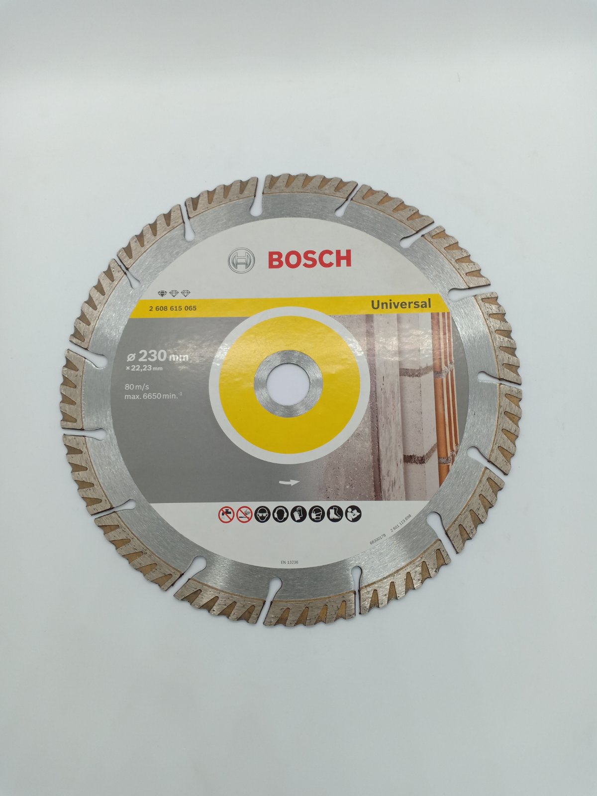 BOSCH 2608615065 Diamond Disc Standard for Universal 230 mm