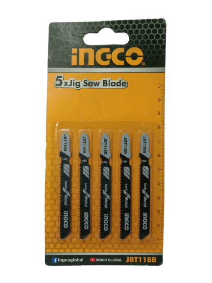 INGCO JBT118B Jig Saw Blade (5pcs.)