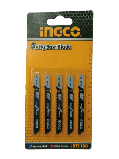 INGCO JBT118B Jig Saw Blade (5pcs.)