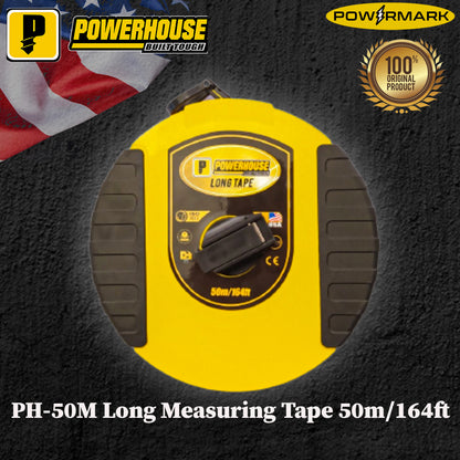 POWERHOUSE PH-50M Long Measuring Tape 50m/164ft