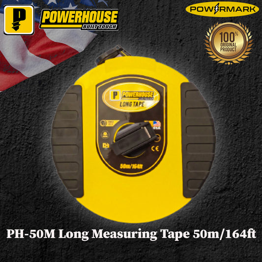 POWERHOUSE PH-50M Long Measuring Tape 50m/164ft