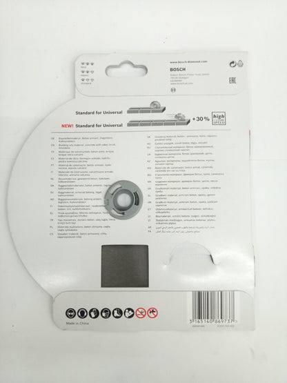 BOSCH 2608615063 Diamond Cutting Blade for Concrete, Tiles, Stone 180mm