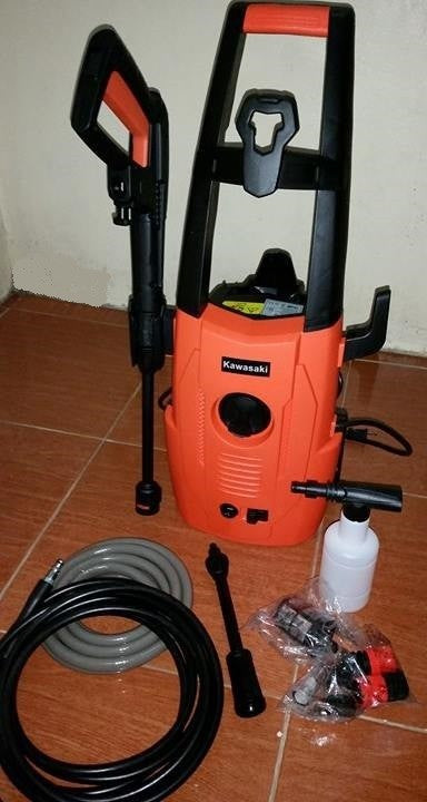 KAWASAKI HPW-302 High Pressure Washer Set (Orange)