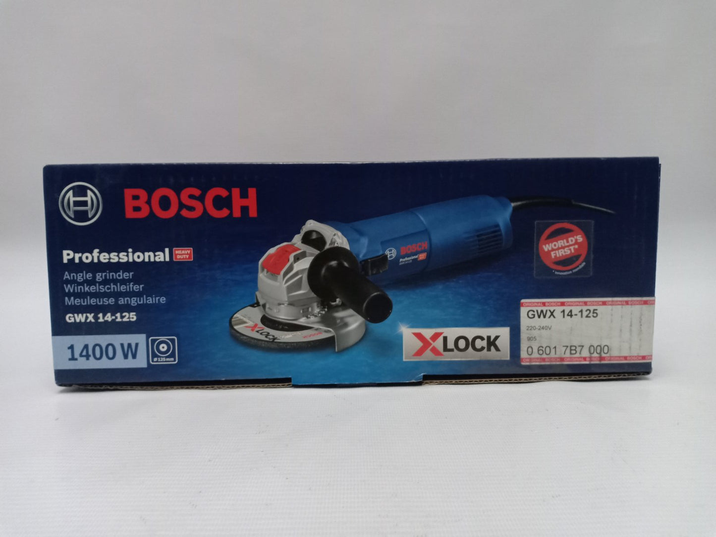 BOSCH GWX 14-125 X-LOCK Angle Grinder