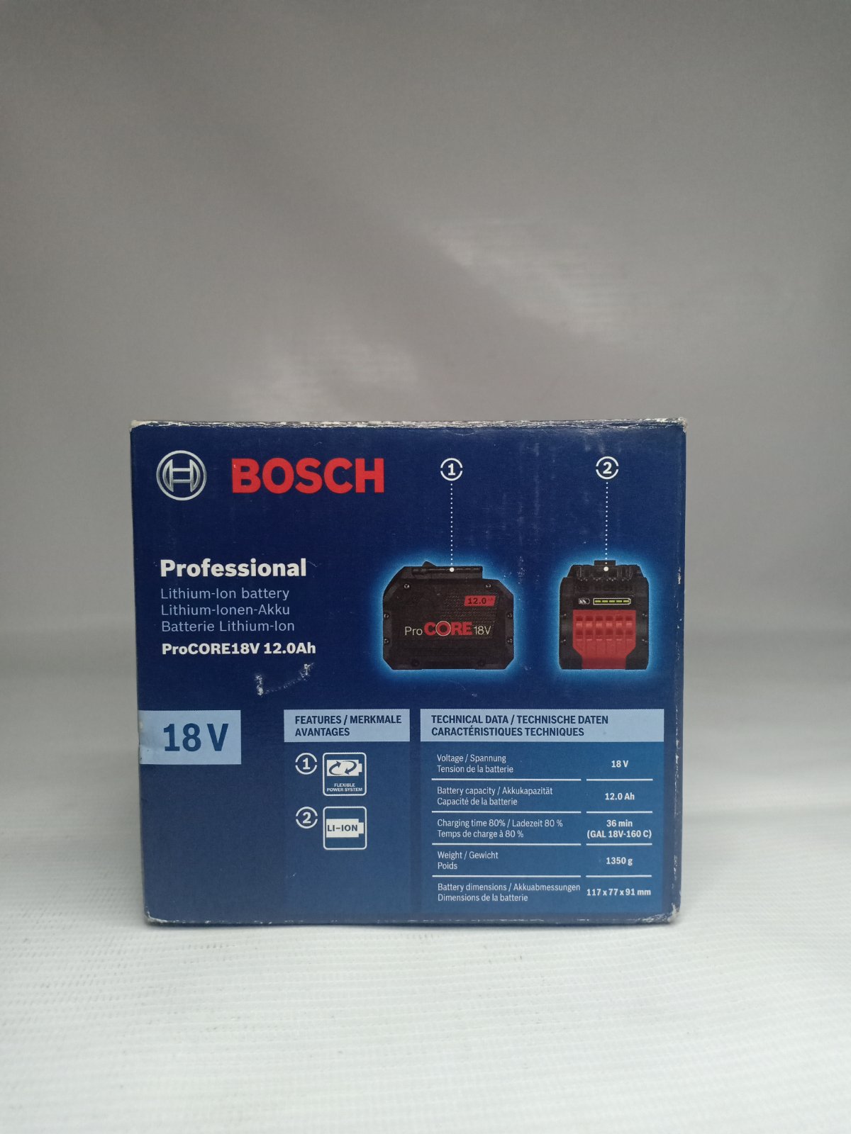 BOSCH ProCORE 18V 12.0Ah Lithium Ion Battery