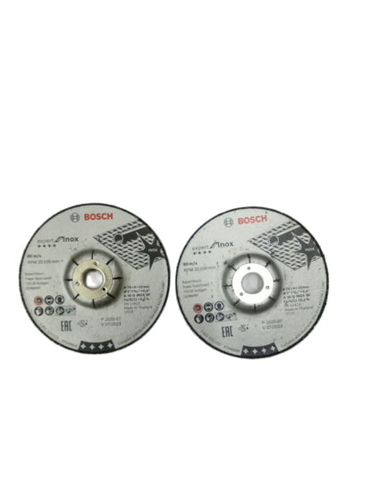 BOSCH 2608601705 INOX (2 pcs) Grinding Discs for GWS 12V-76