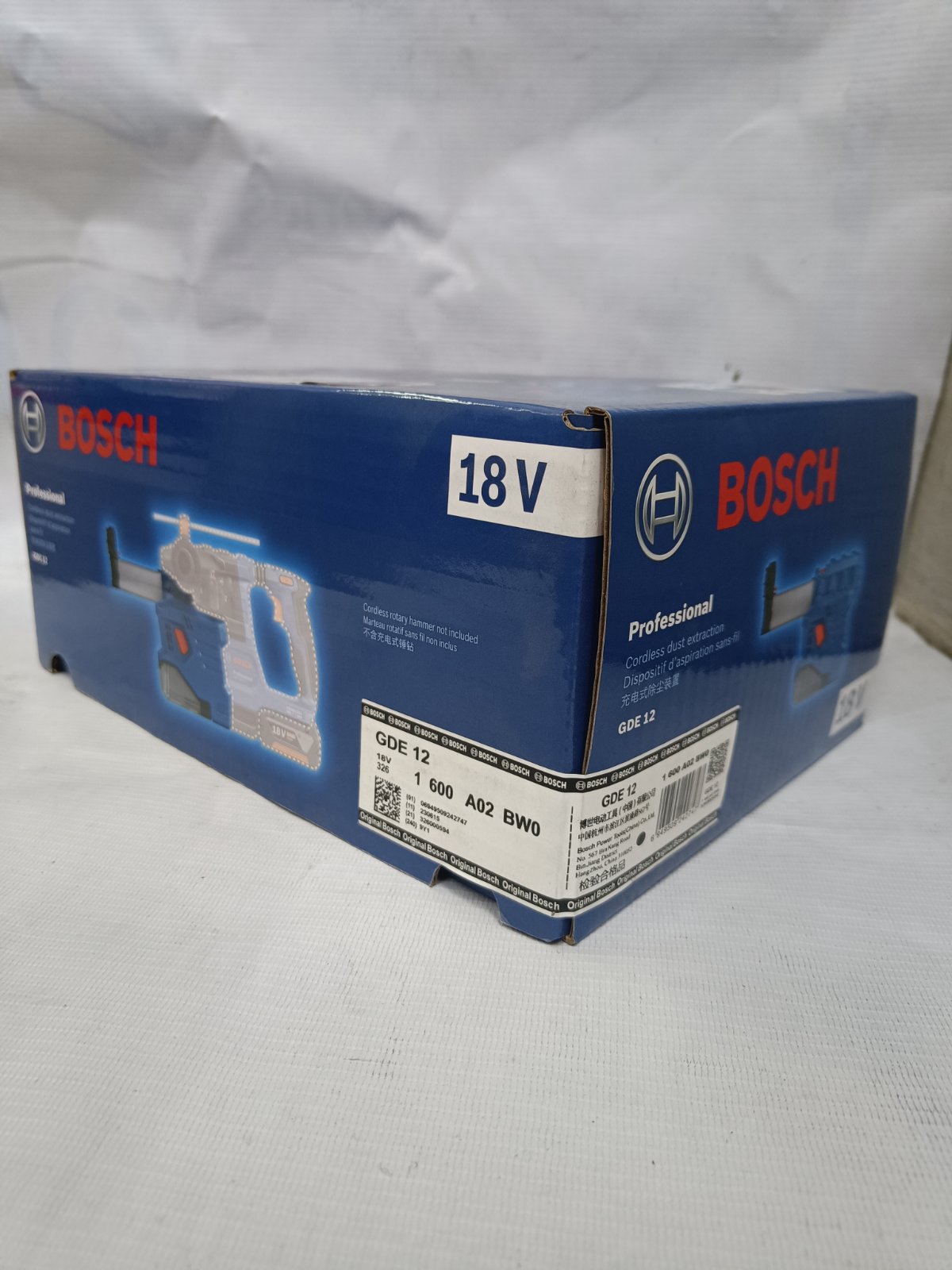 BOSCH GDE 12 Cordless Dust Extraction