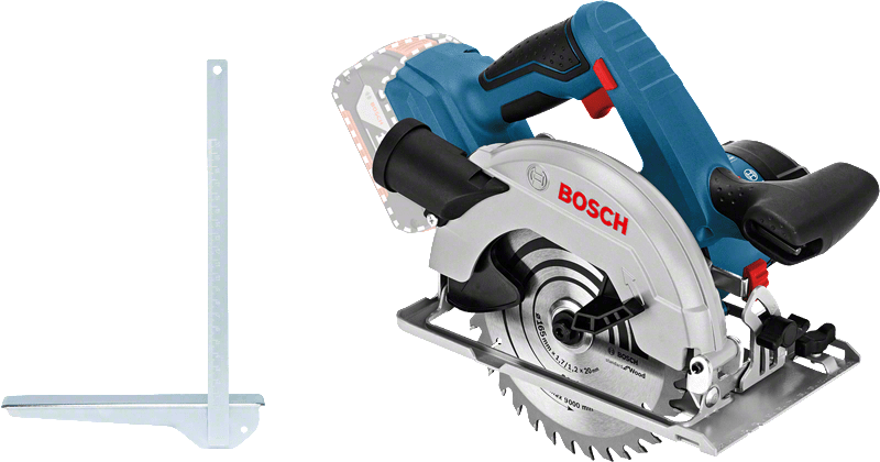 BOSCH GKS 18V-57 G Cordless Circular Saw with Batteries and Charger