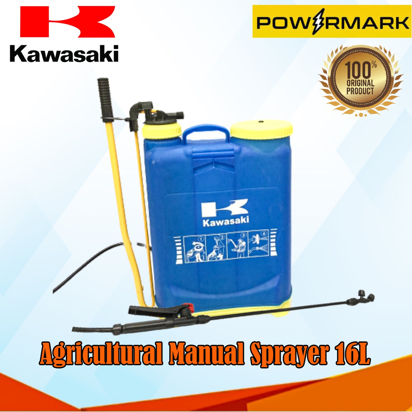 KAWASAKI Agricultural Manual Sprayer 16L