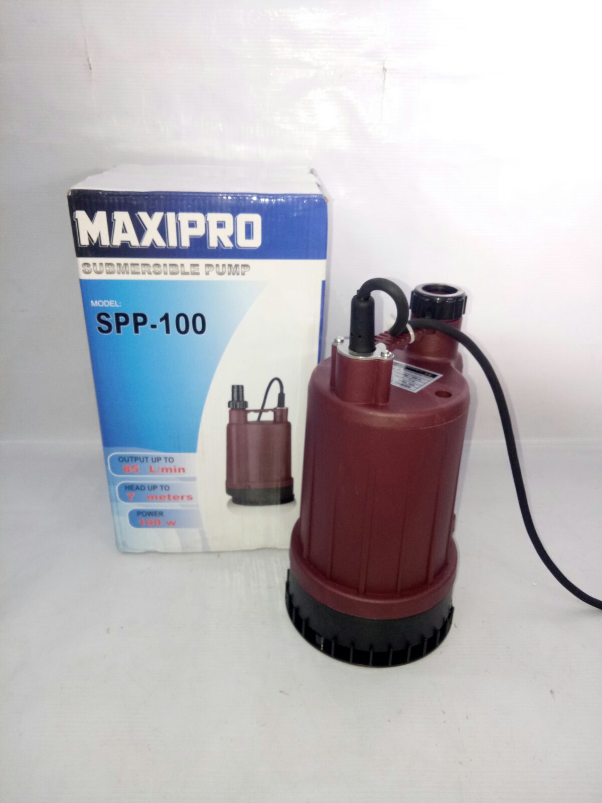 MAXIPRO SPP100 Submersible Pump 100W Powermark
