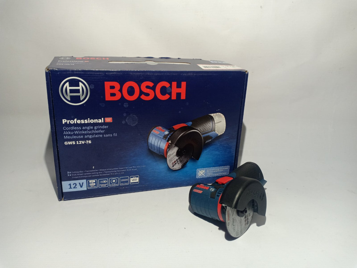 BOSCH GWS 12V-76 Professional Cordless Angle Grinder (Bare Tool)