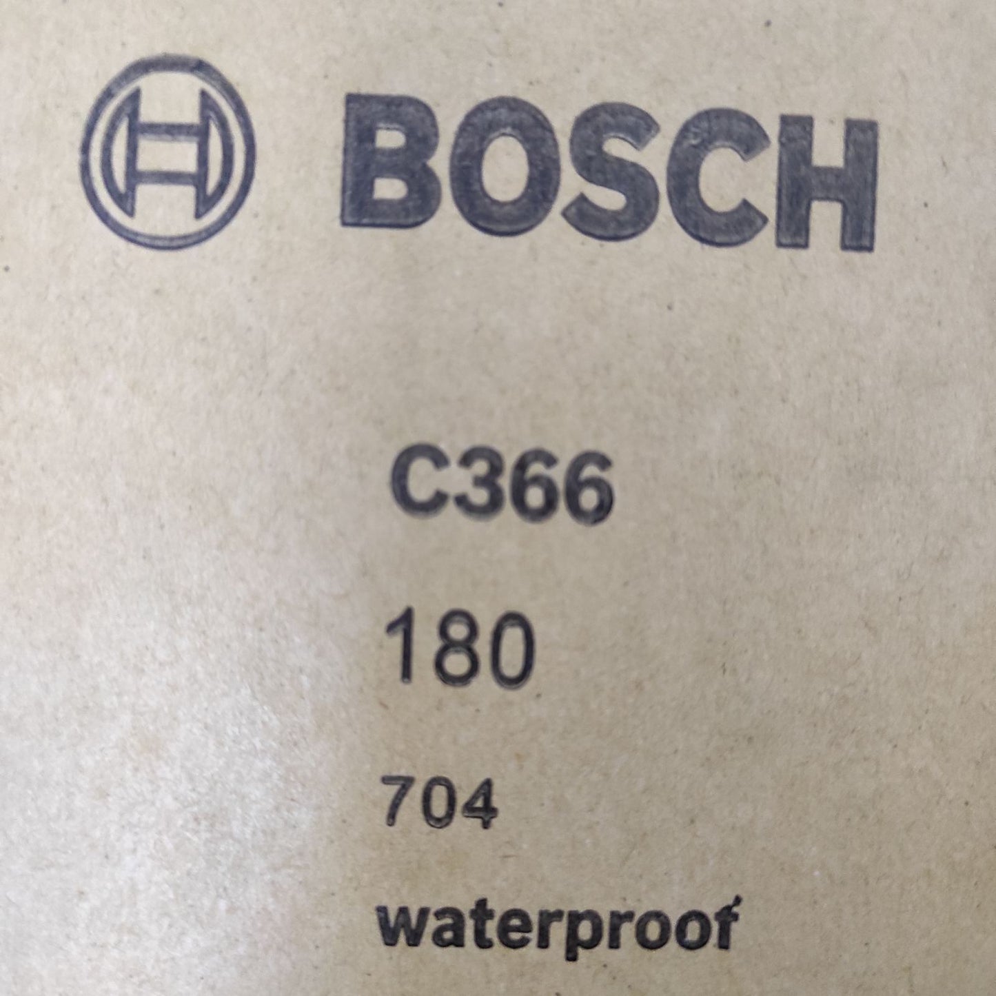 BOSCH 2608621314 Grit 180 Sanding Paper (10pcs)