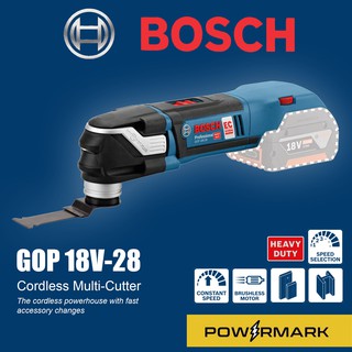 BOSCH GOP 18V-28 Cordless Brushless Multi-Cutter (Bare Tool)