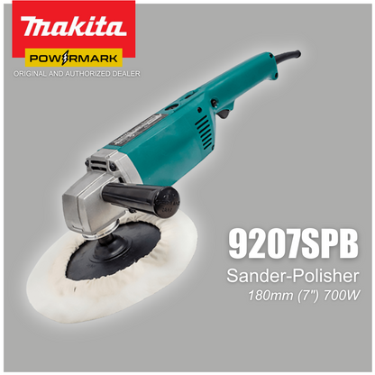 MAKITA 9207SPB Sander-Polisher / Buffing Machine 700W (7″) Made in Japan