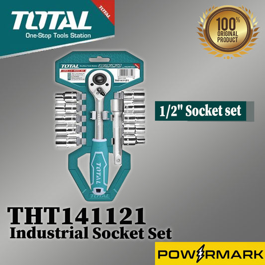 TOTAL THT141121 Industrial Socket Set 1/2"