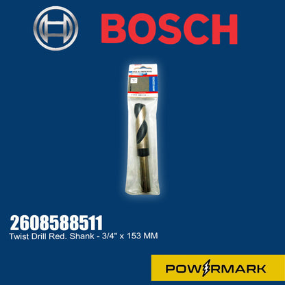 BOSCH 2608588511 Twist Drill Red. Shank - 3/4" x 153 MM