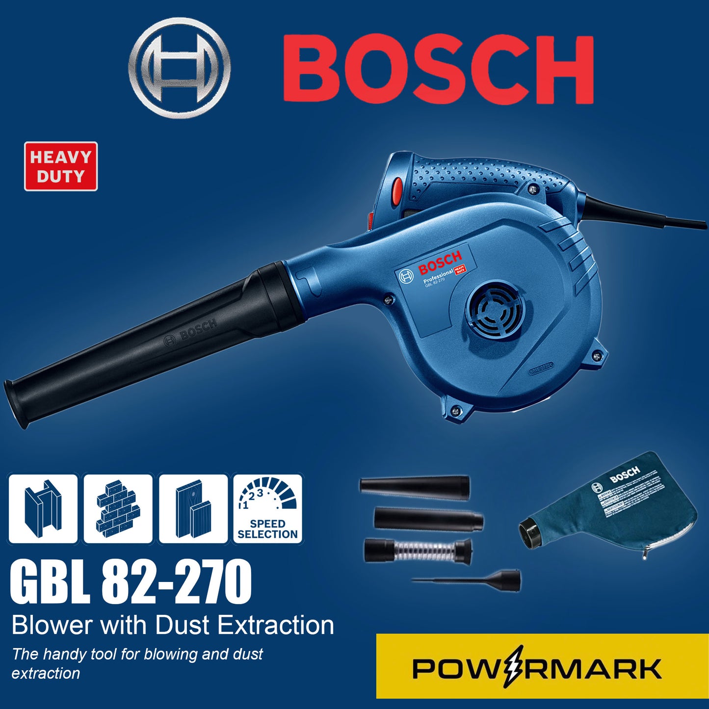 BOSCH GBL 82-270	Blower 800W