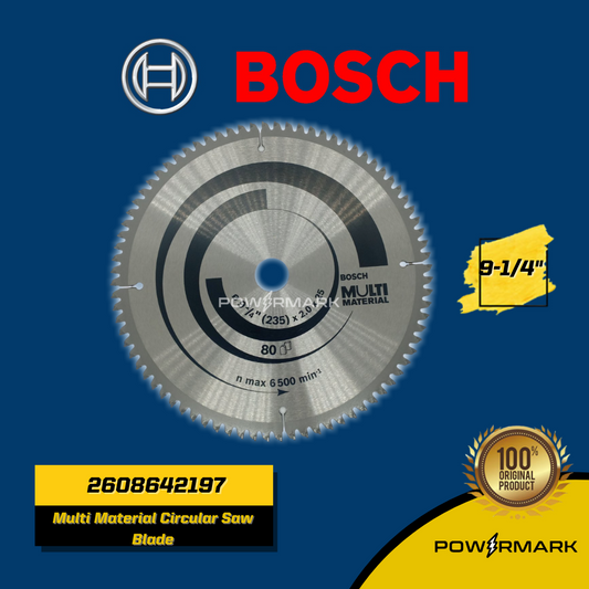 BOSCH 2608642197 Multi Material Circular Saw Blade 9-1/4" (235 mm)