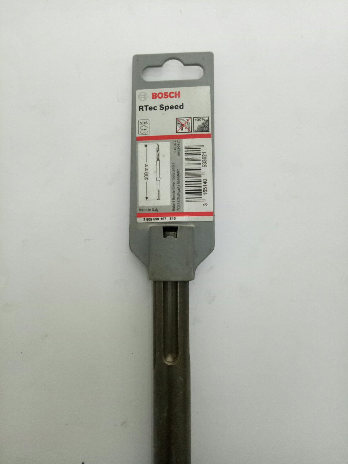 BOSCH 2608690167 RTec SDS-Max Pointed Chisel (400mm)