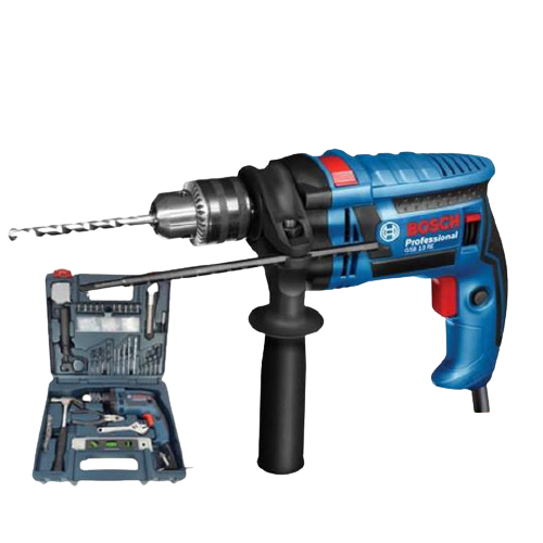 [BUNDLE] BOSCH GSB 13 RE Impact Drill With Hand Tools and Accessories + BOSCH GWS 9-100 P Professional Angle Grinder