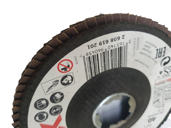 BOSCH 2608619201 X-LOCK X751 Best for Metal Flap Disc (Grit 40)