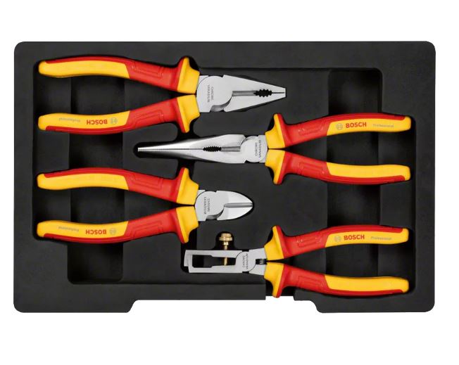 BOSCH 1600A02NG1 Professional VDE Pliers Set