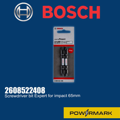 BOSCH 2608522408 Screwdriver bit Expert for impact 65mm