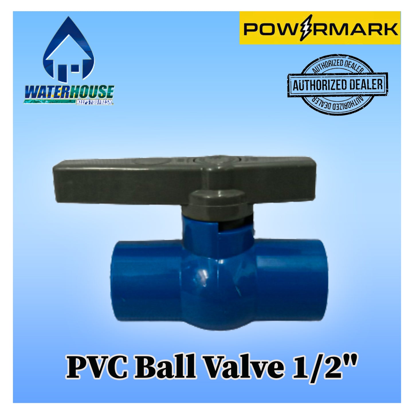 WATERHOUSE PVC Ball Valve 1/2