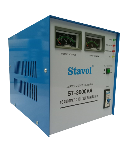 STAVOL ST-3000VA Automatic Voltage Regulator 3,000 VA AVR