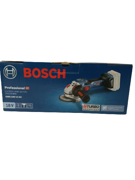 BOSCH GWS 18V-15 SC Bi-Turbo Cordless Angle Grinder 18V (BARE TOOL)