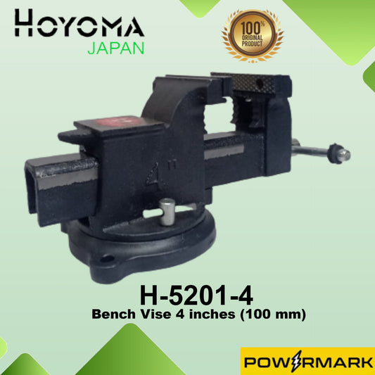 Hoyoma H-5201-4 Bench Vise 4 inches (100 mm)