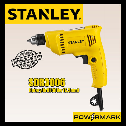 STANLEY SDR3006 Rotary Drill 300w (6.5mm)