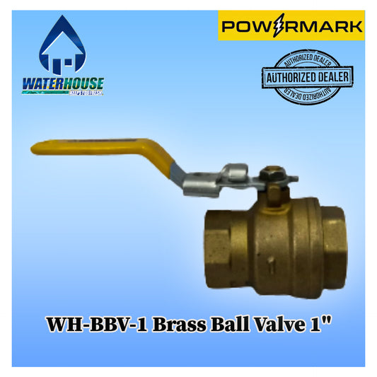 WATERHOUSE WH-BBV-1 Brass Ball Valve 1